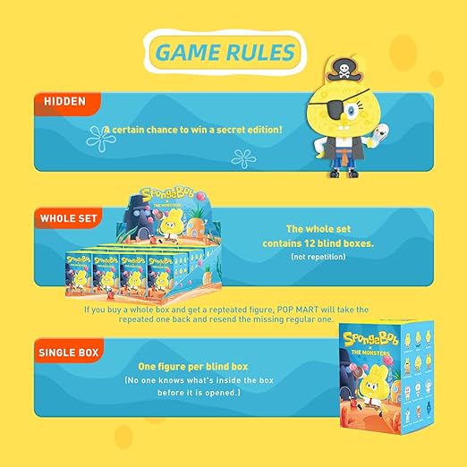 Labubu x SpongeBob – Limited Edition Mystery Box